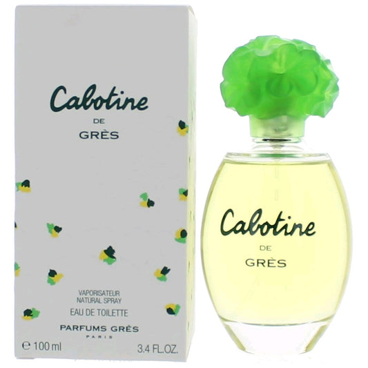 Parfums Gres Cabotine Eau de Toilette Spray for Women 3.4 Fl Oz