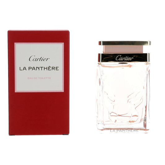 Cartier La Panthere Eau de Toilette Spray for Women 3.3 Fl Oz