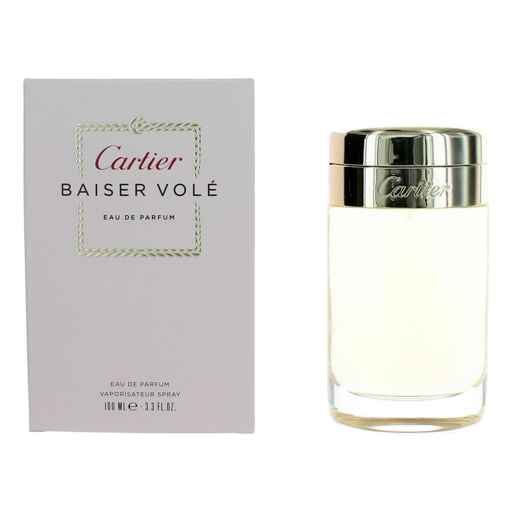 Cartier Baiser Vole Eau de Parfum Spray for Women 3.3 Fl Oz