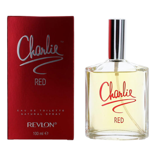 Revlon Charlie Red Eau de Toilette Spray for Women 3.4 Fl Oz