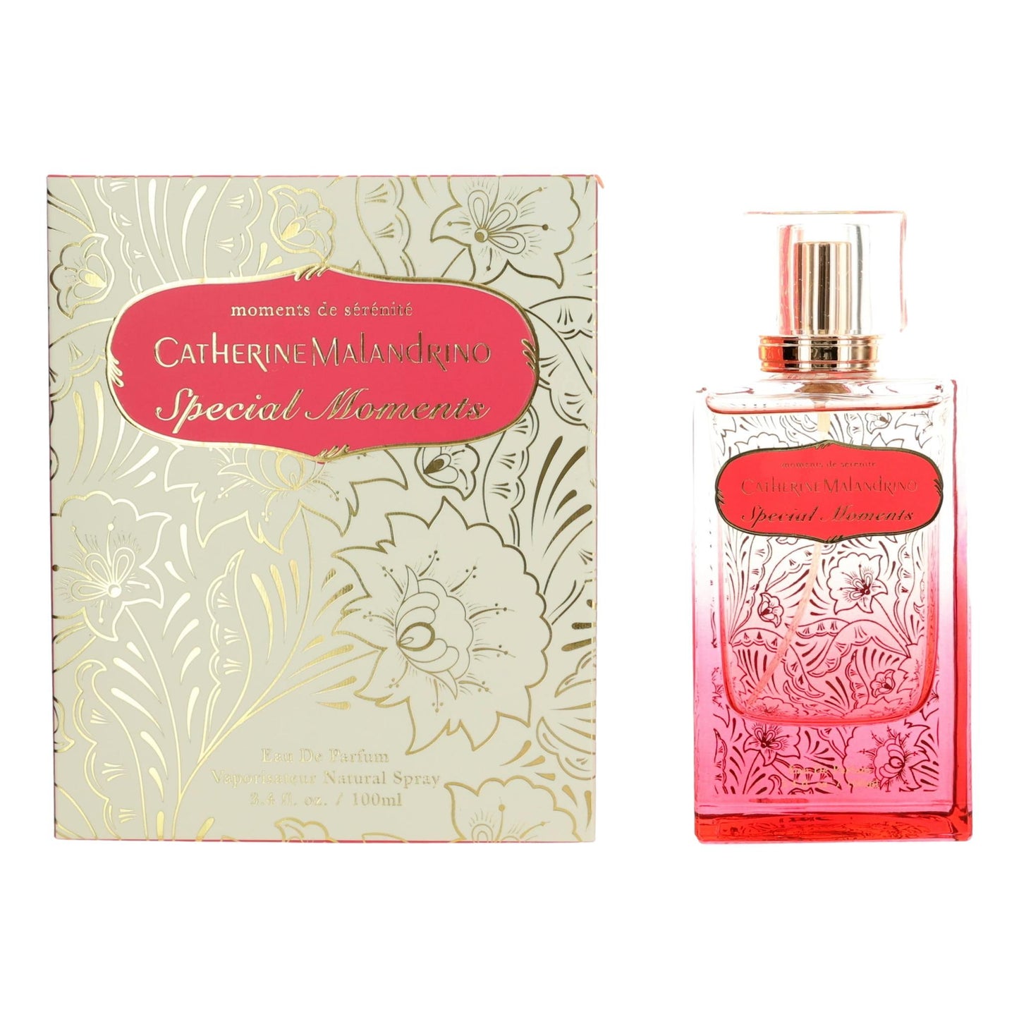 Catherine Malandrino Special Moments Eau de Parfum Spray for Women 3.4 Fl Oz