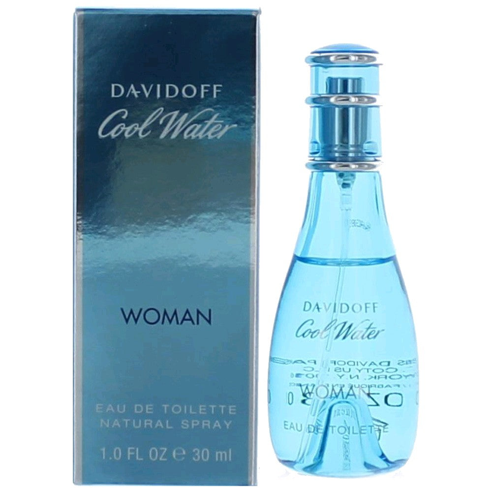 Davidoff Cool Water Eau de Toilette Spray for Women 1 Fl Oz