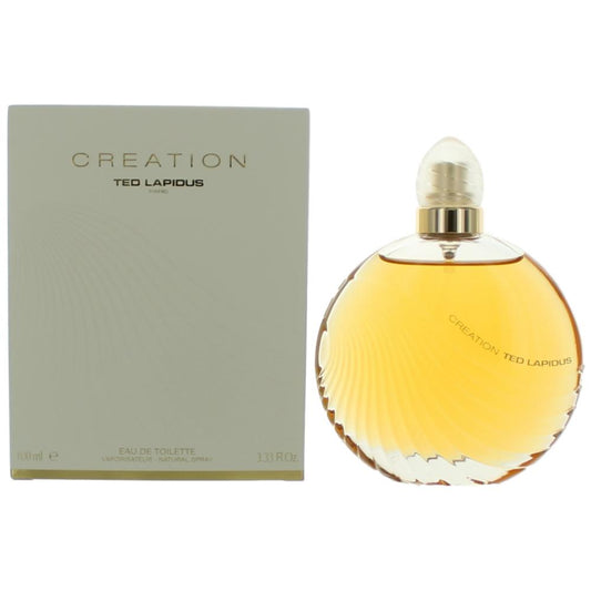 Ted Lapidus Creation Eau de Toilette Spray for Women 3.3 Fl Oz