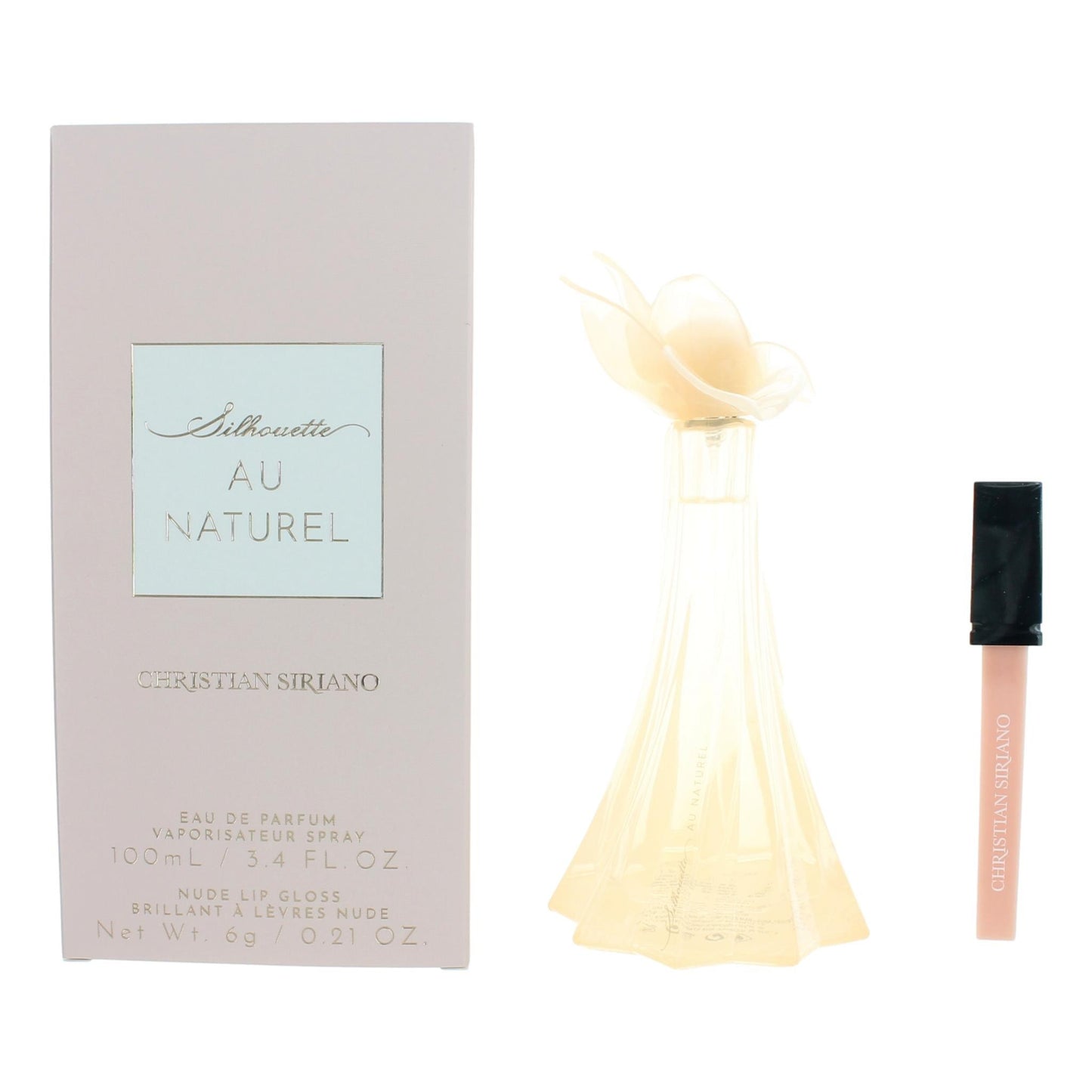 Christian Siriano Silhouette Au Naturel Eau de Parfum Spray for Women 3.4 Fl Oz