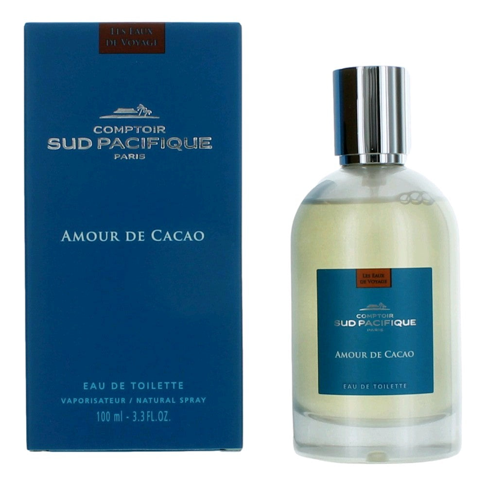 Comptoir Sud Pacifique Amour De Cacao Eau de Toilette Spray for Women 3.3 Fl Oz