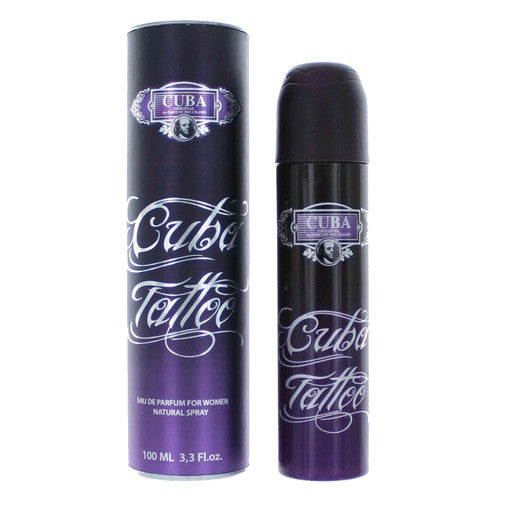 Cuba Cuba Tattoo Eau de Parfum Spray for Women 3.3 Fl Oz