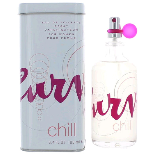 Liz Claiborne Curve Chill Eau de Toilette Spray for Women 3.4 Fl Oz