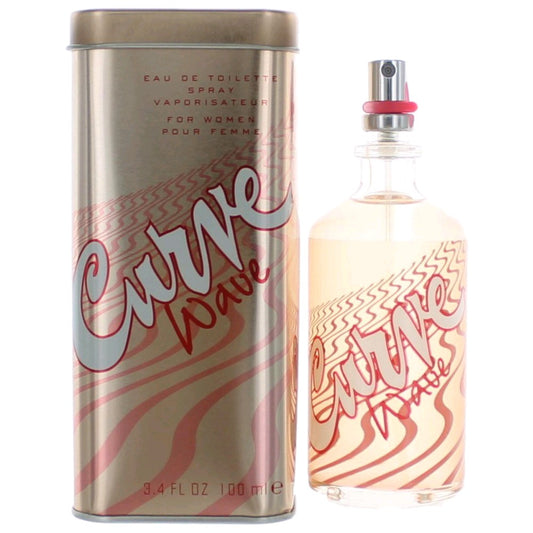 Liz Claiborne Curve Wave Eau de Toilette Spray for Women 3.4 Fl Oz