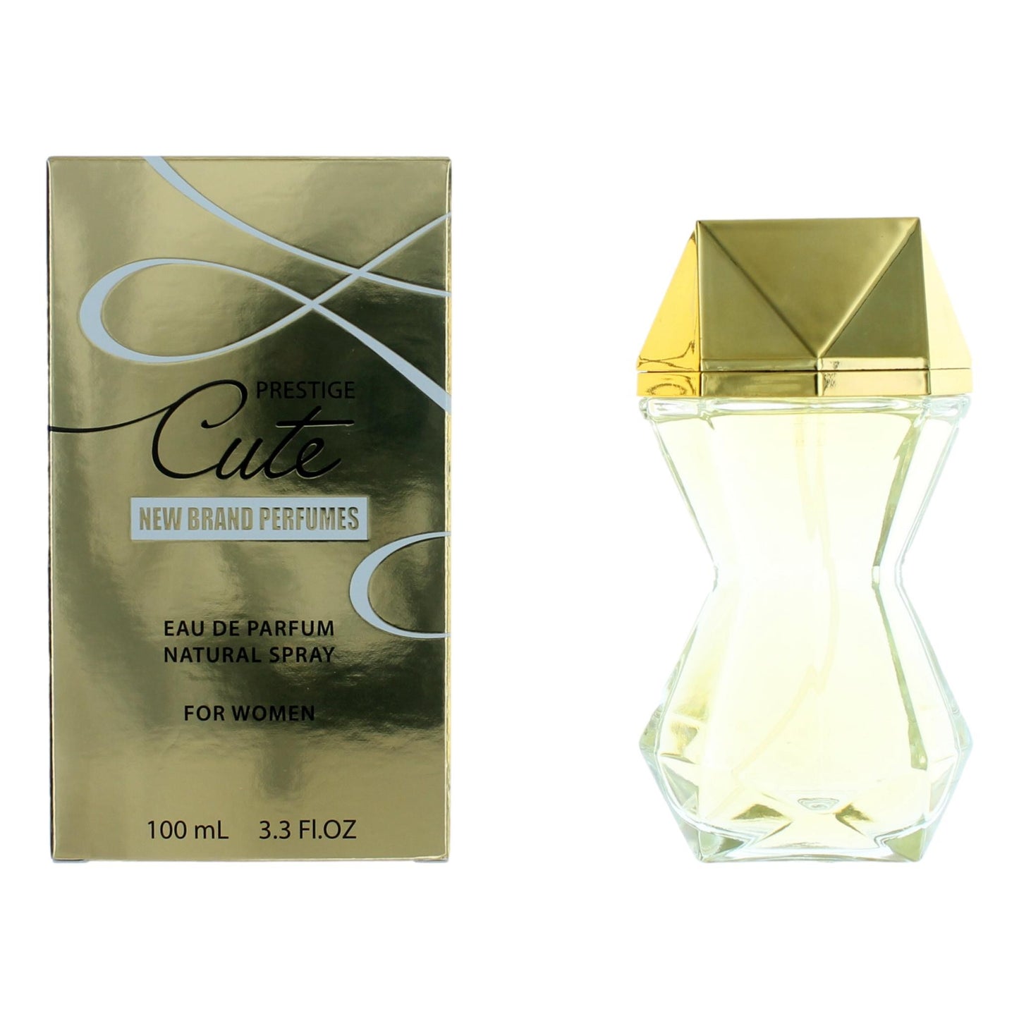 New Brand Cute Eau de Parfum Spray for Women 3.3 Fl Oz