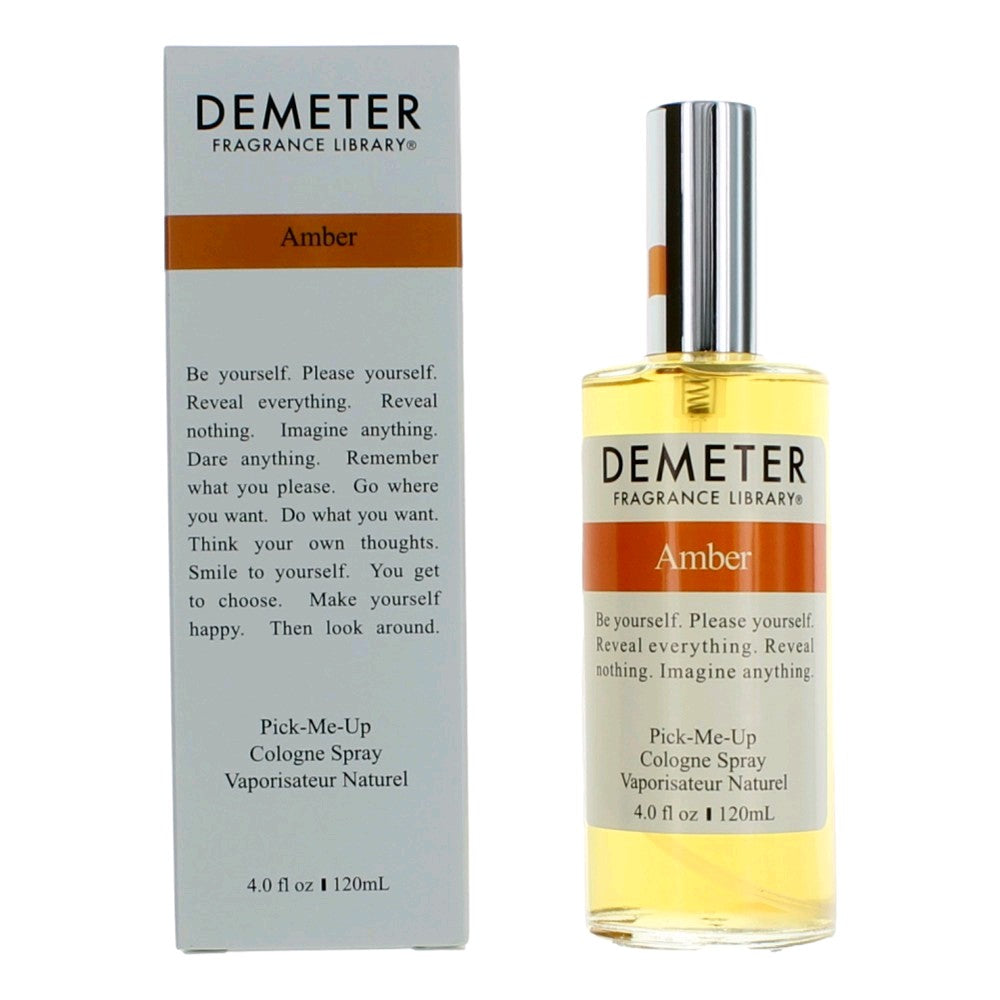 Demeter Amber Eau de Cologne Spray for Women 4 Fl Oz