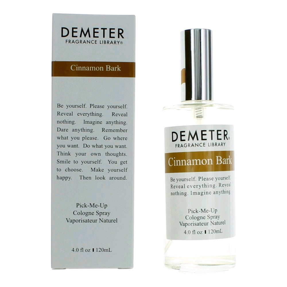 Demeter Cinnamon Bark Eau de Cologne Spray for Women 4 Fl Oz