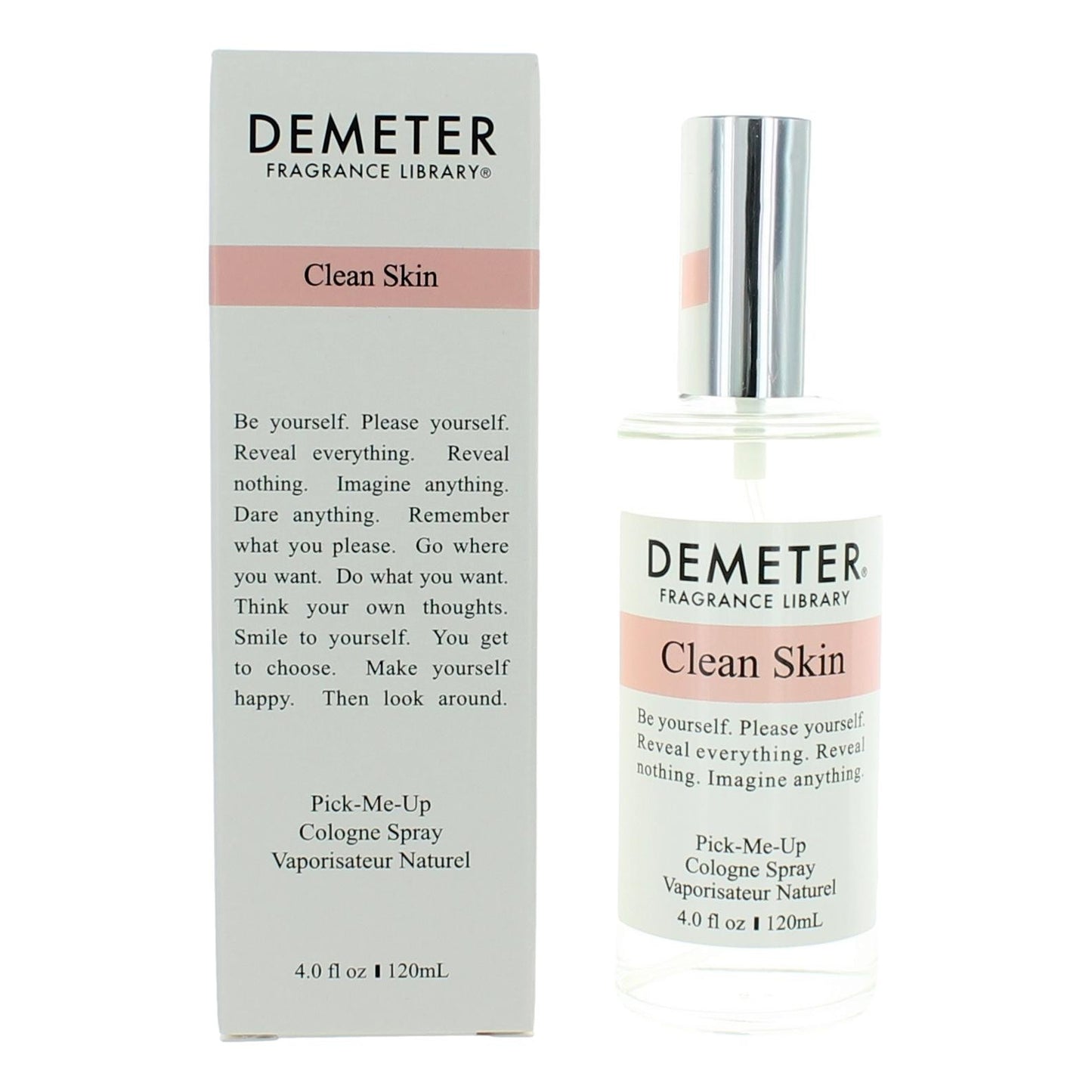 Demeter Clean Skin Eau de Cologne Spray for Women 4 Fl Oz