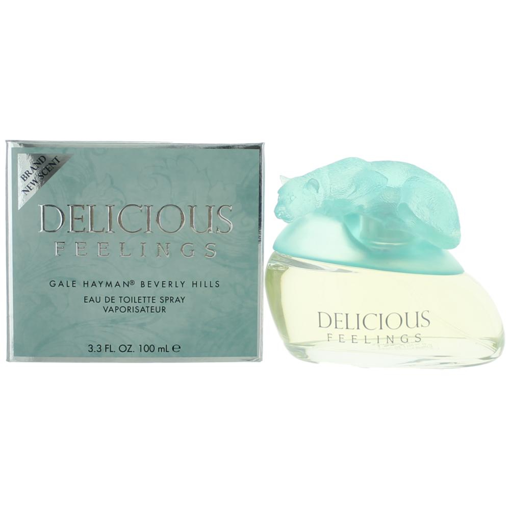 Gale Hayman Delicious Feelings Eau de Toilette Spray for Women 3.3 Fl Oz