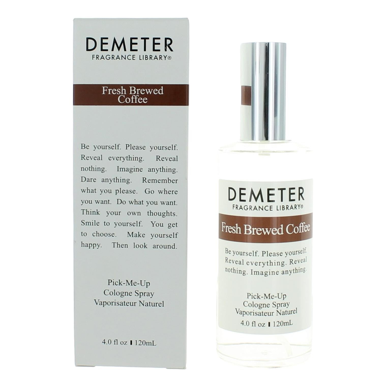 Demeter Fresh Brewed Coffee Eau de Cologne Spray for Unisex 4 Fl Oz