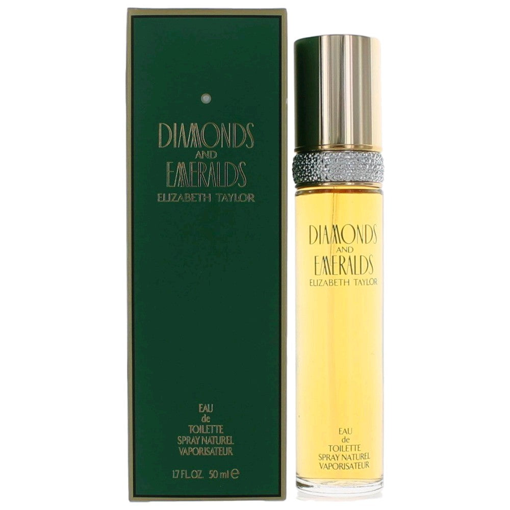 Elizabeth Taylor Diamonds & Emeralds Eau de Toilette Spray for Women 1.7 Fl Oz