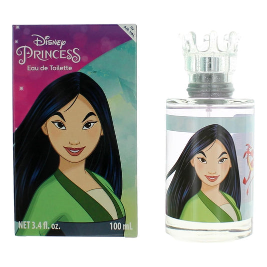 Disney Princess Disney Princess Mulan Eau de Toilette Spray for Women 3.4 Fl Oz