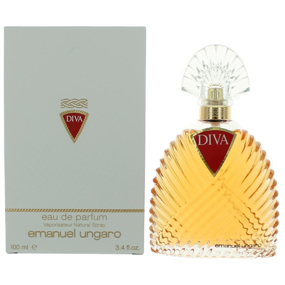 Emanuel Ungaro Diva Eau de Parfum Spray for Women 3.4 Fl Oz