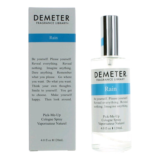 Demeter Rain Eau de Cologne Spray for Unisex 4 Fl Oz