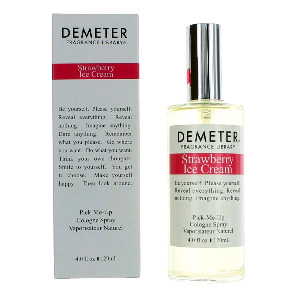 Demeter Starwberry Ice Cream Eau de Cologne Spray for Women 4 Fl Oz