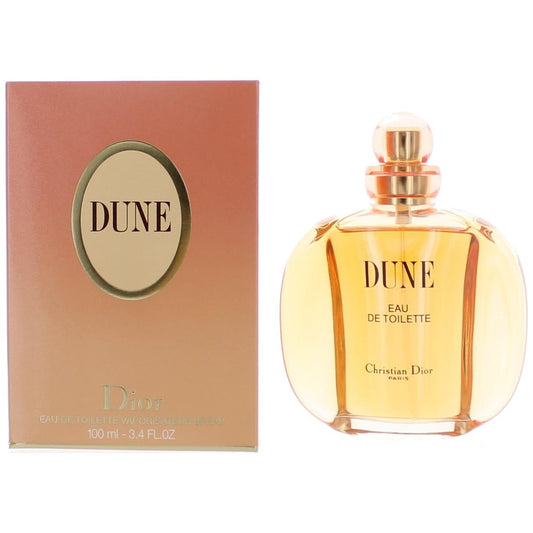 Christian Dior Dune Eau de Toilette Spray for Women 3.4 Fl Oz