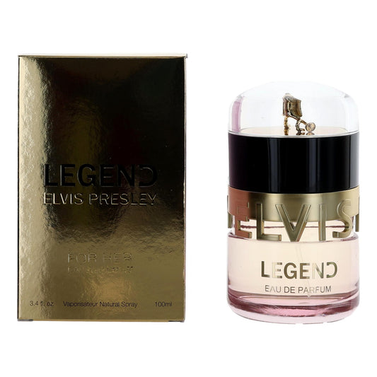 Elvis Presley Legend For Her Eau de Parfum Spray for Women 3.4 Fl Oz