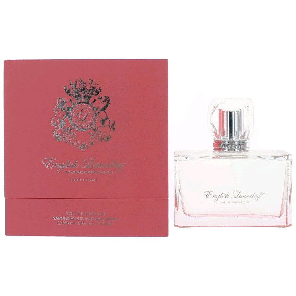 English Laundry Signature Femme Eau de Parfum Spray for Women 3.4 Fl Oz