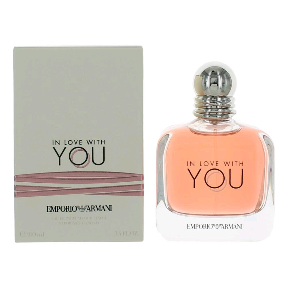 Emporio Armani In Love With You Eau de Parfum Spray for Women 3.4 Fl Oz