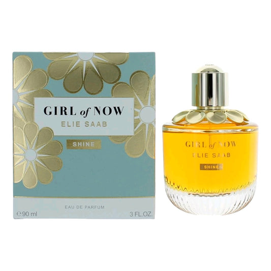 Elie Saab Girl Of Now Shine Eau de Parfum Spray for Women 3 Fl Oz