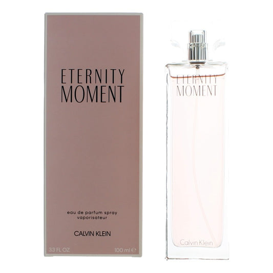 Calvin Klein Eternity Moment Eau de Parfum Spray for Women 3.3 Fl Oz