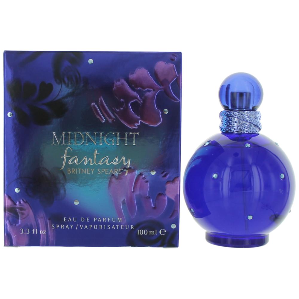 Britney Spears Fantasy Midnight Eau de Parfum Spray for Women 3.3 Fl Oz