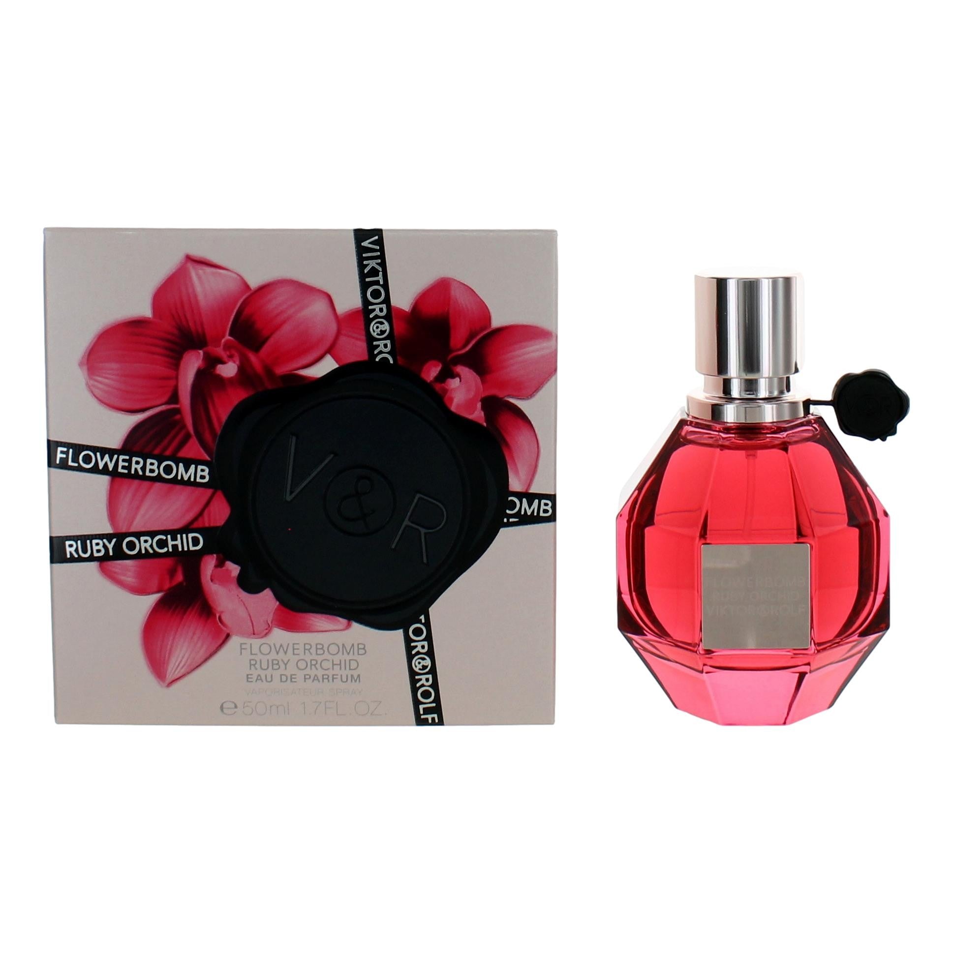 Flowerbomb Ruby Orchid by Viktor & Rolf, 1.7 oz EDP Spray for Women