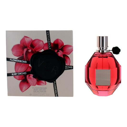 Viktor & Rolf Flowerbomb Ruby Orchid Eau de Parfum Spray for Women 3.4 Fl Oz