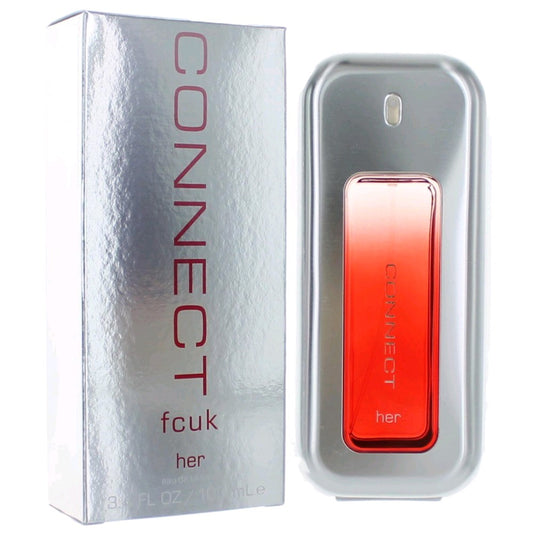 French Connection FCUK Connect Eau de Toilette Spray for Women 3.4 Fl Oz