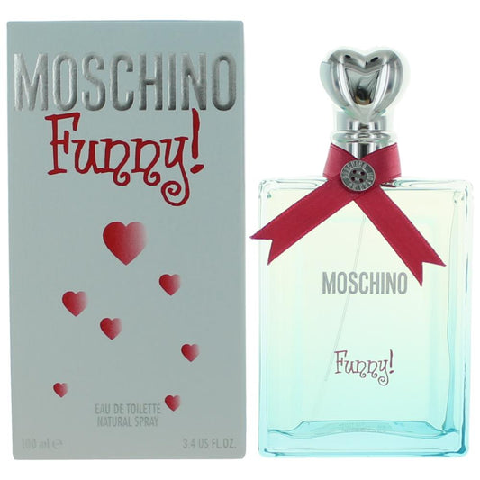 Moschino Funny! Eau de Toilette Spray for Women 3.4 Fl Oz