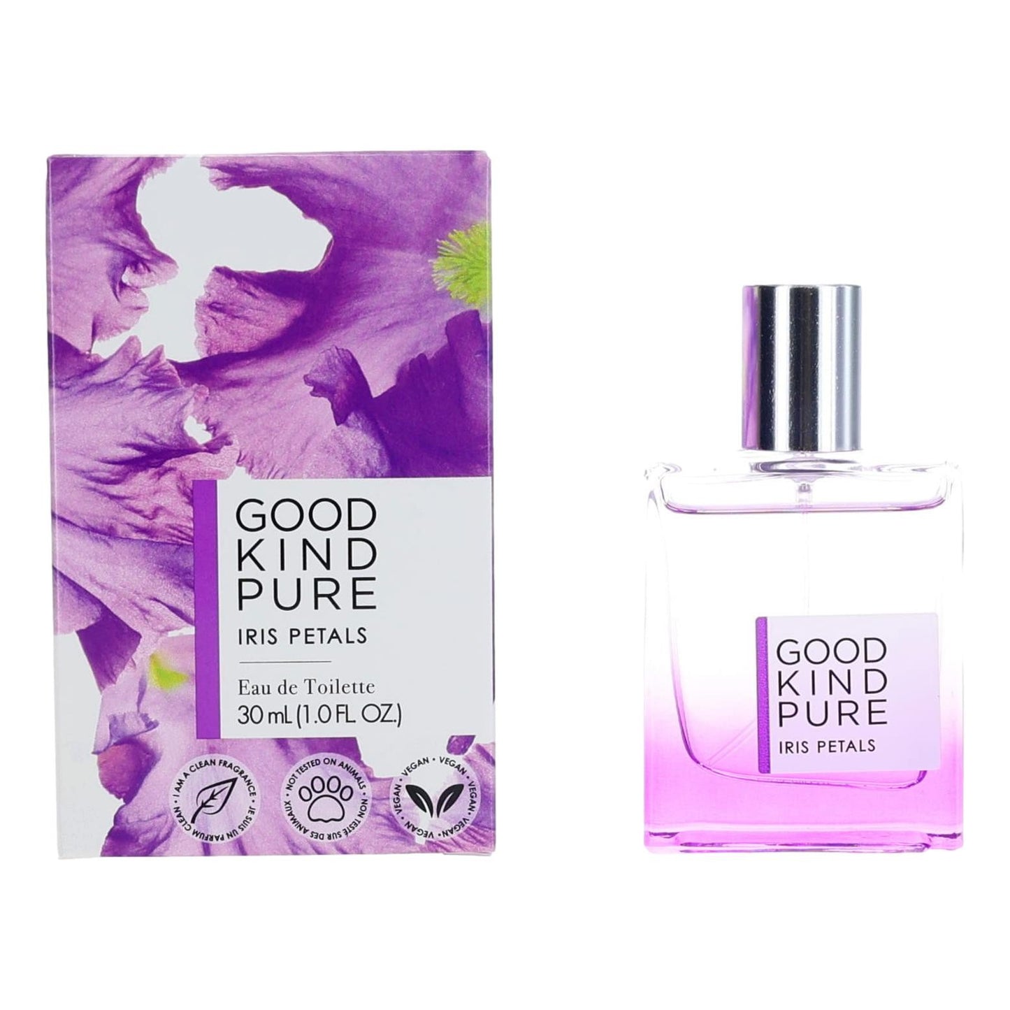 Coty Good Kind Pure Iris Petals Eau de Toilette Spray for Women 1 Fl Oz