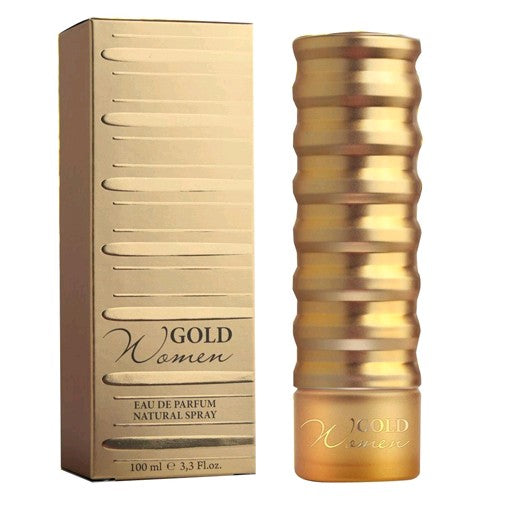 New Brand Gold Eau de Parfum Spray for Women 3.3 Fl Oz