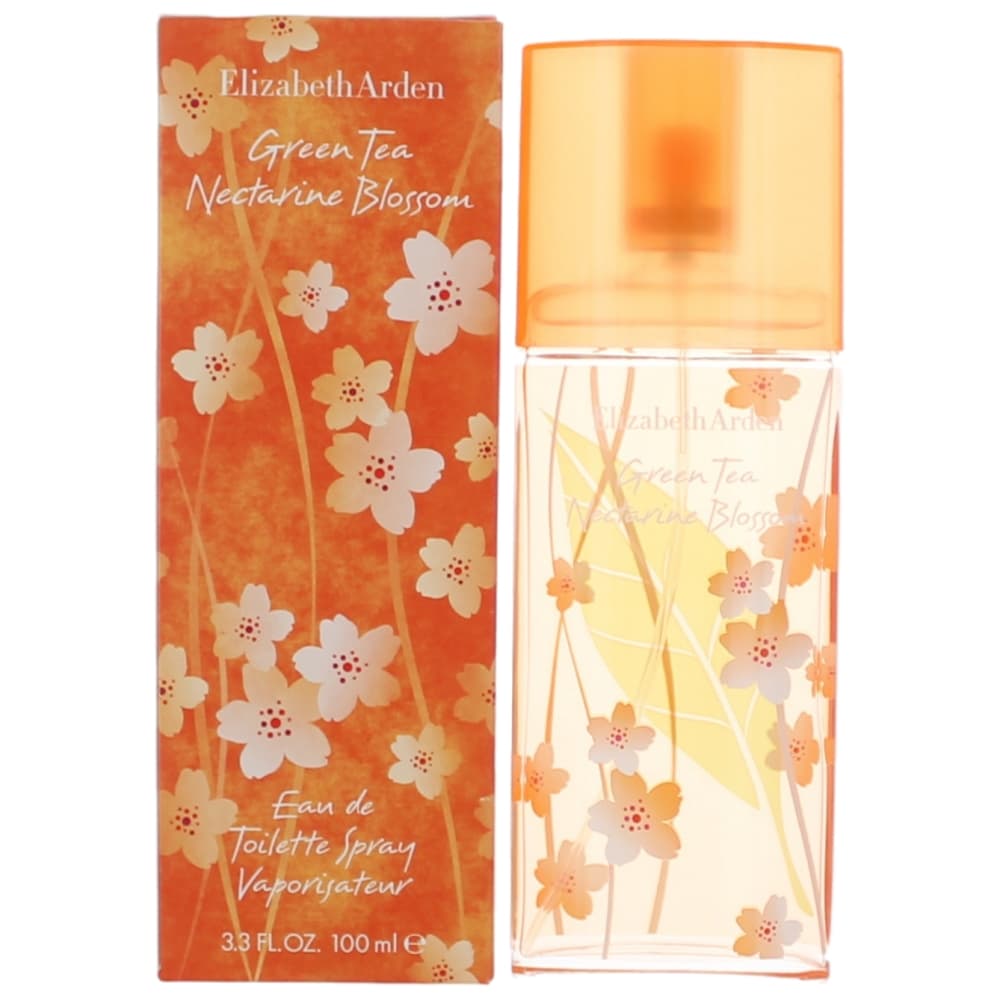 Elizabeth Arden Green Tea Nectarine Blossom Eau de Toilette Spray for Women 3.3 Fl Oz