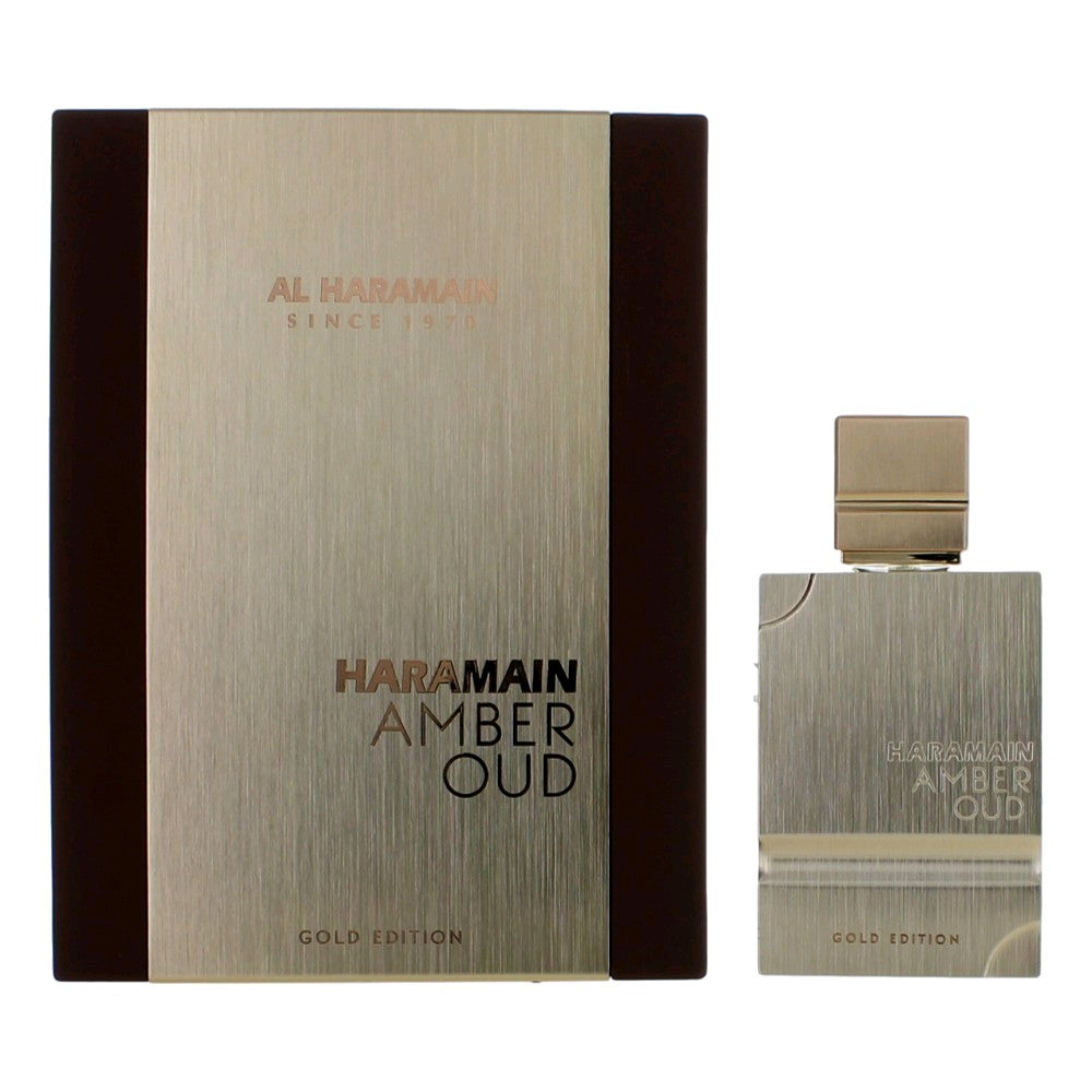 Al Haramain Amber Oud Gold Edition Eau de Parfum Spray for Unisex 2 Fl Oz