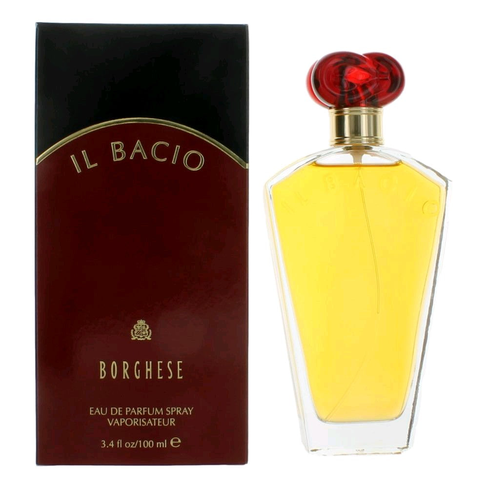 Borghese Il Bacio Eau de Parfum Spray for Women 3.4 Fl Oz