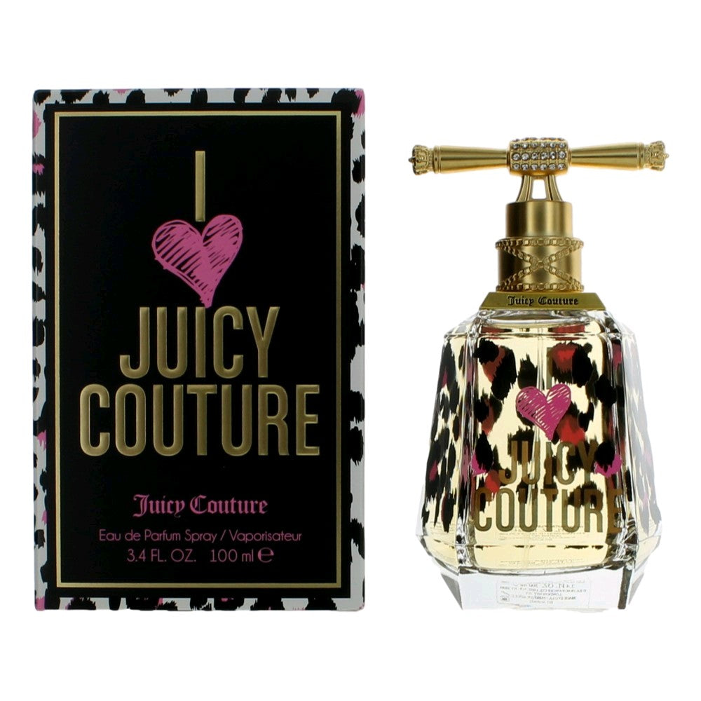 Juicy Couture I Love Juicy Couture Eau de Parfum Spray for Women 3.4 Fl Oz