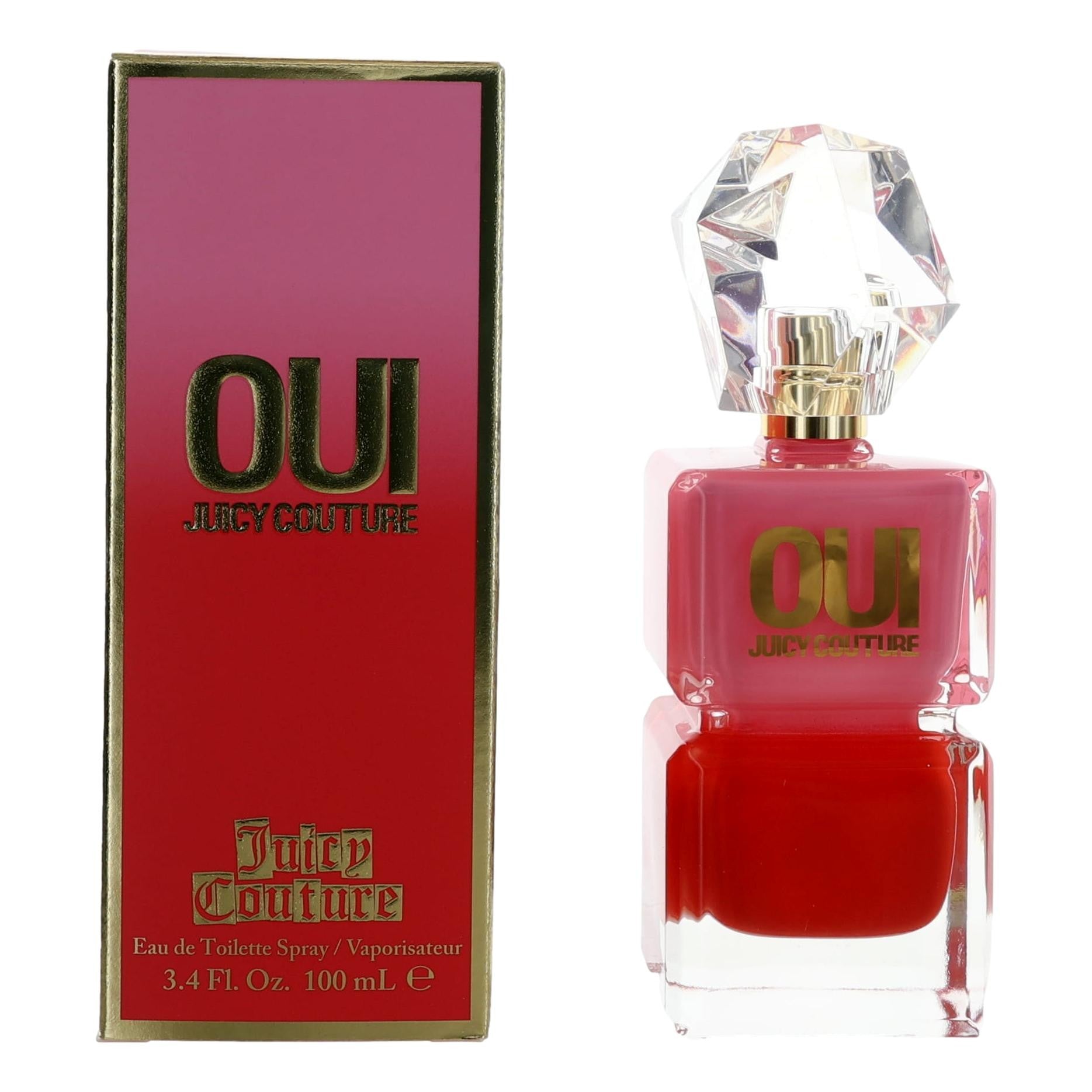 Juicy Couture Oui Eau de Toilette Spray for Women 3.4 Fl Oz