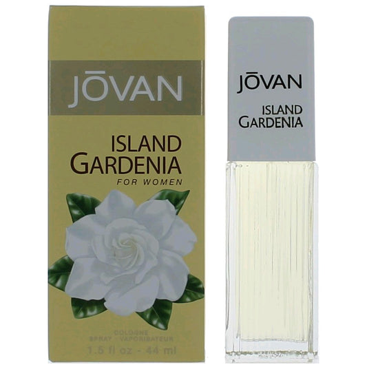 Coty Jovan Island Gardenia Eau de Cologne Spray for Women 1.5 Fl Oz