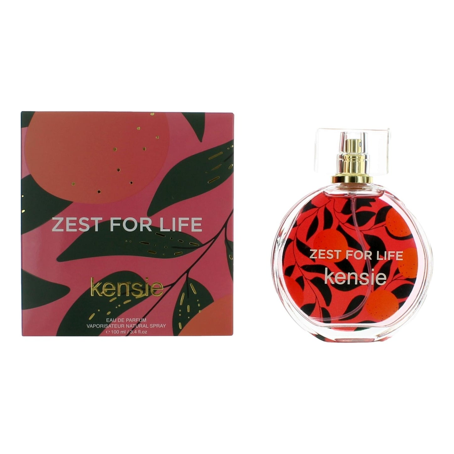 Kensie Kensie Zest For Life Eau de Parfum Spray for Women 3.4 Fl Oz