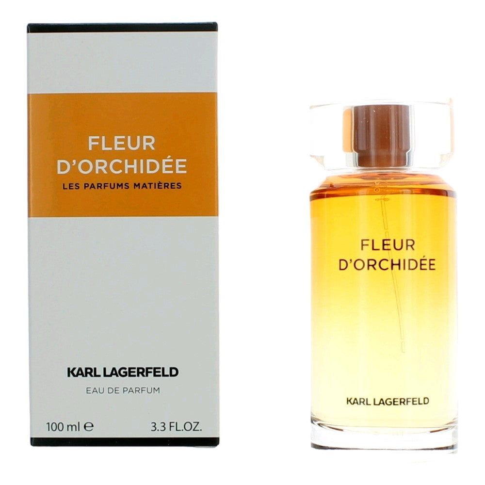 Karl Lagerfeld Fleur D'Orchidee Eau de Parfum Spray for Women 3.3 Fl Oz