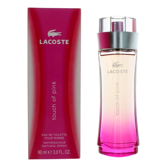 Lacoste Touch of Pink by Lacoste, 3 oz EDT Spray for Women