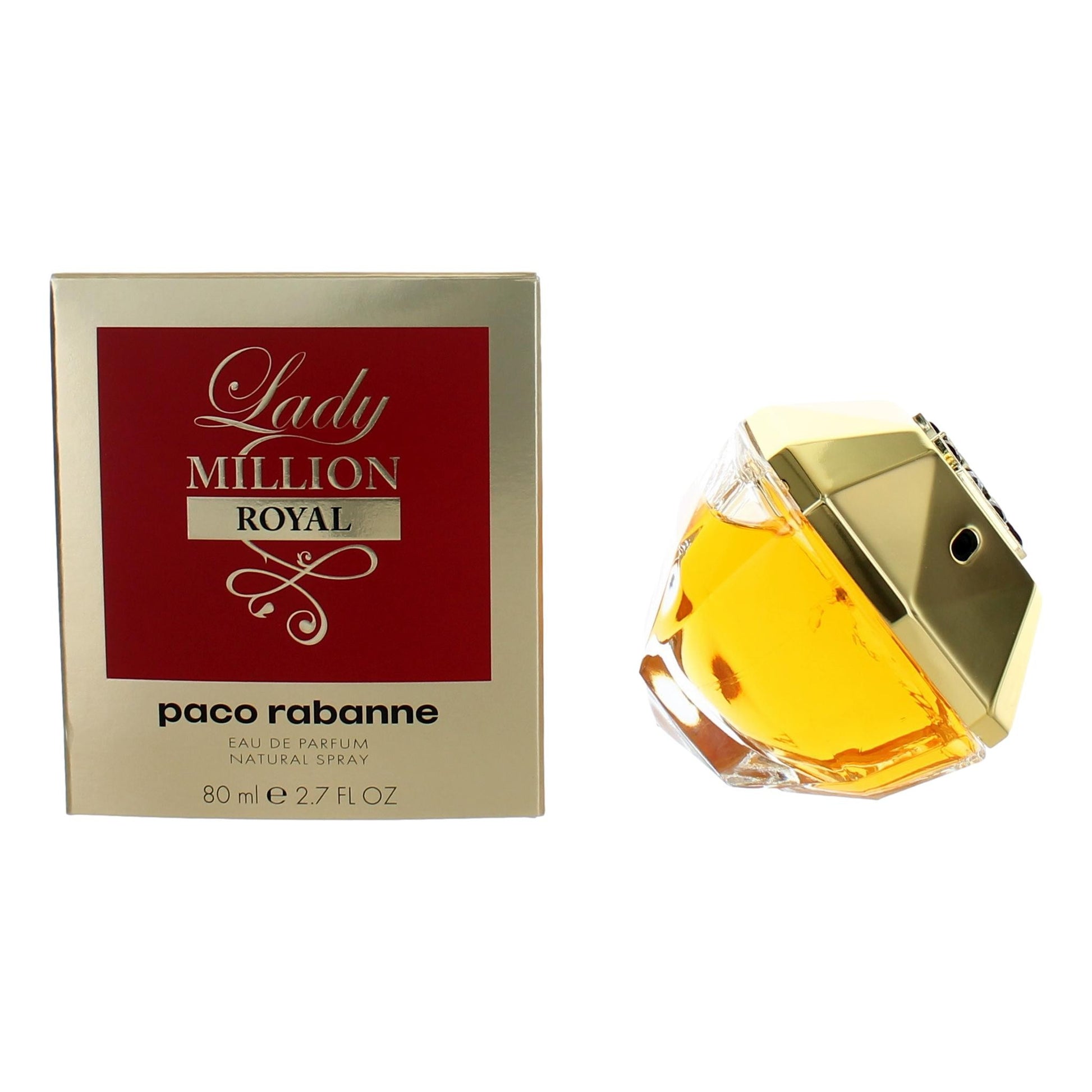 Paco Rabanne Lady Million Royal Eau de Parfum Spray for Women 2.7 Fl Oz