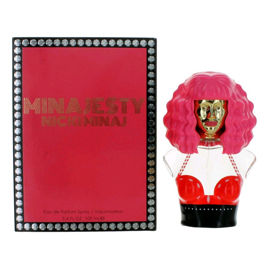 Nicki Minaj Minajesty Eau de Parfum Spray for Women 3.4 Fl Oz