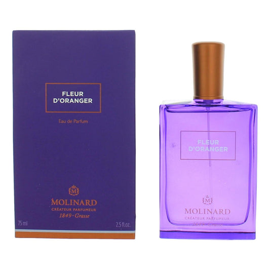 Molinard Fleur D'Oranger Eau de Parfum Spray for Women 2.5 Fl Oz