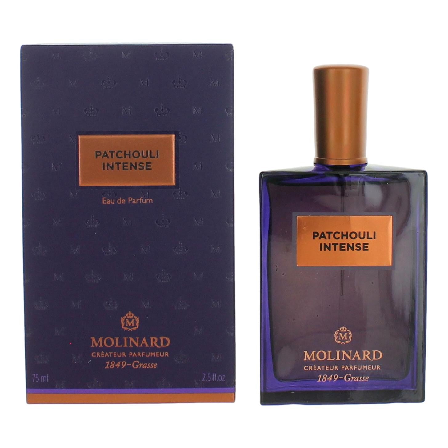 Molinard Patchouli Intense Eau de Parfum Spray for Women 2.5 Fl Oz