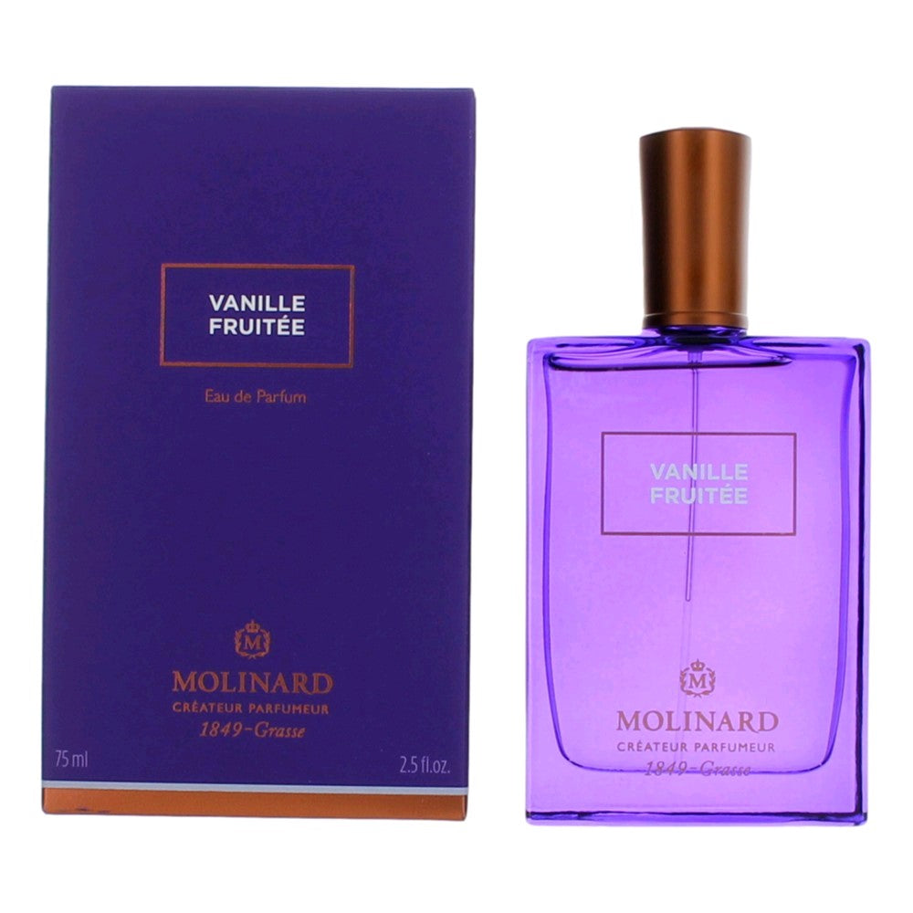 Molinard Vanille Fruitee Eau de Parfum Spray for Women 2.5 Fl Oz